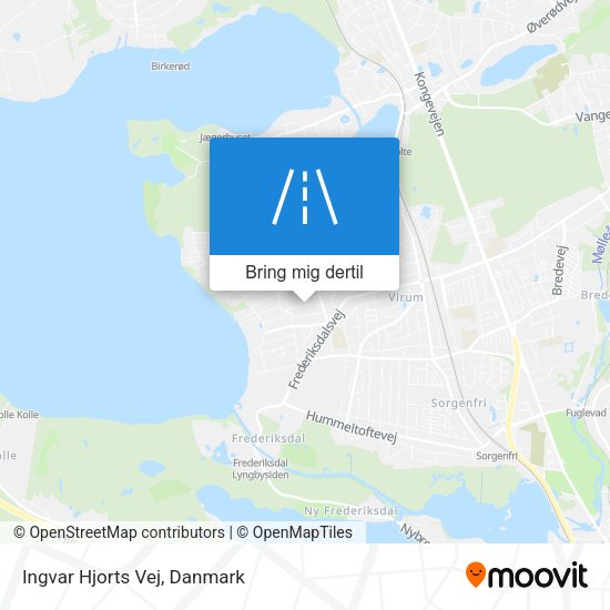 Ingvar Hjorts Vej kort