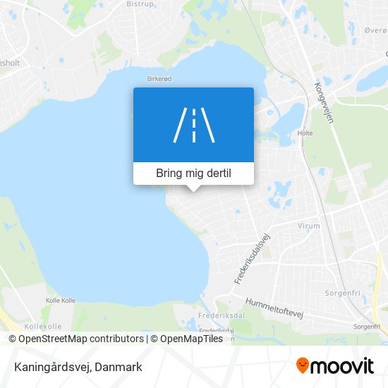 Kaningårdsvej kort