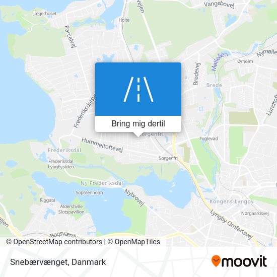 Snebærvænget kort
