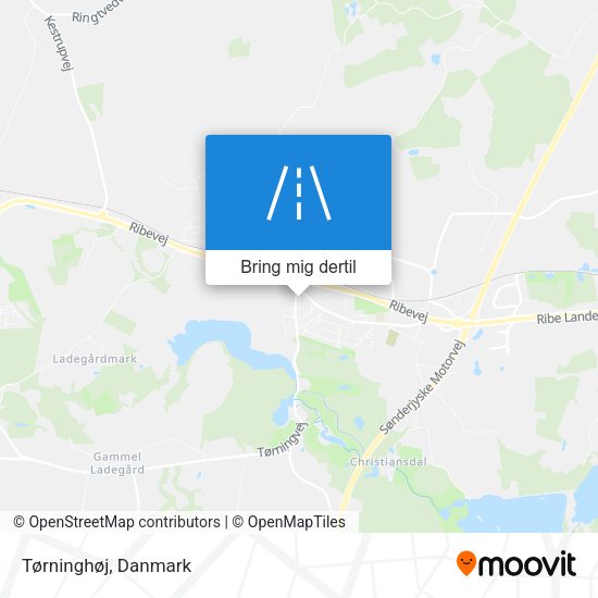 Tørninghøj kort