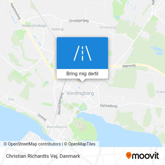 Christian Richardts Vej kort
