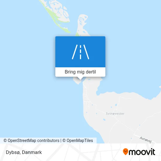 Dybsø kort
