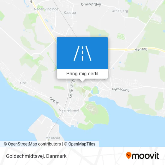 Goldschmidtsvej kort