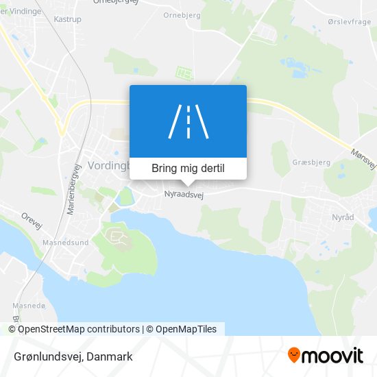 Grønlundsvej kort