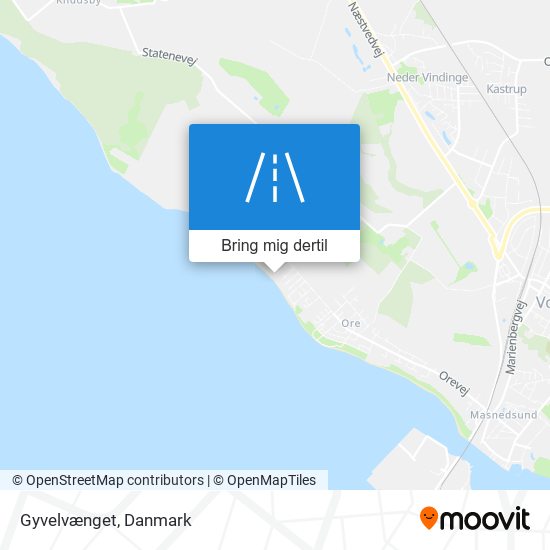 Gyvelvænget kort