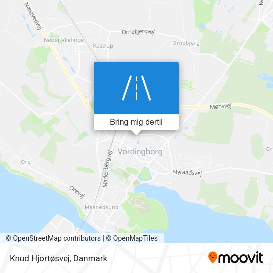 Knud Hjortøsvej kort