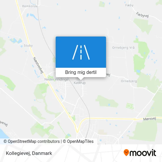 Kollegievej kort