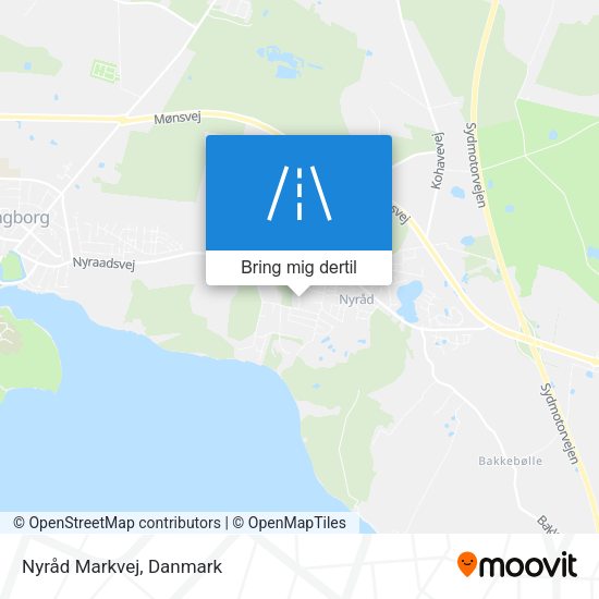 Nyråd Markvej kort