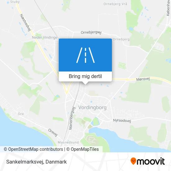 Sankelmarksvej kort