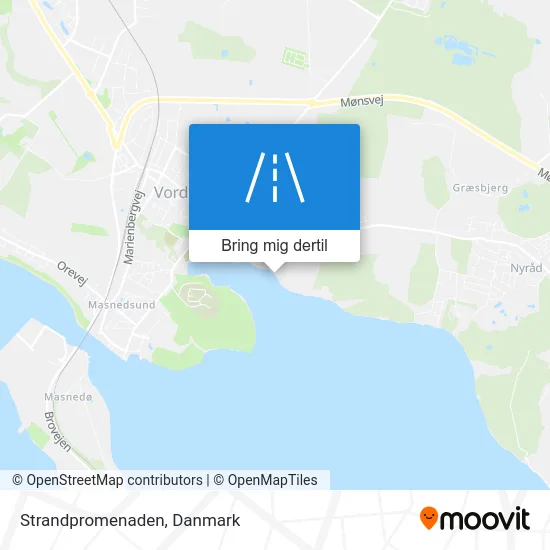 Strandpromenaden kort