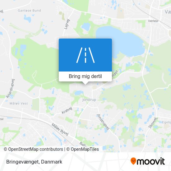 Bringevænget kort