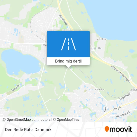Den Røde Rute kort