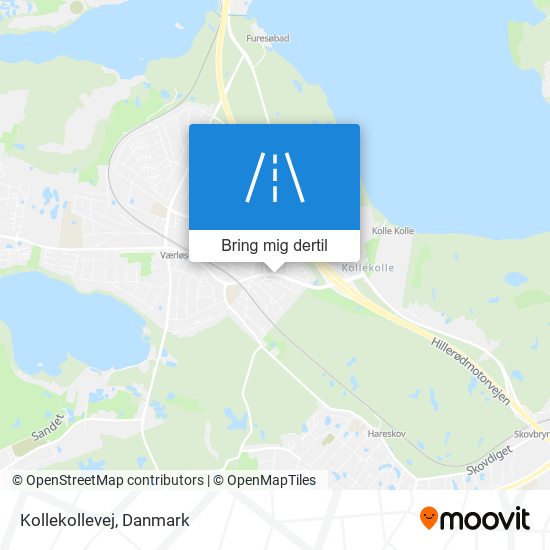 Kollekollevej kort