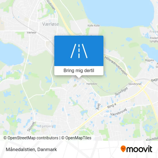 Månedalstien kort