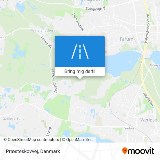 Præsteskovvej kort