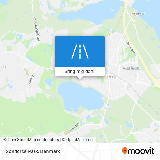 Søndersø Park kort