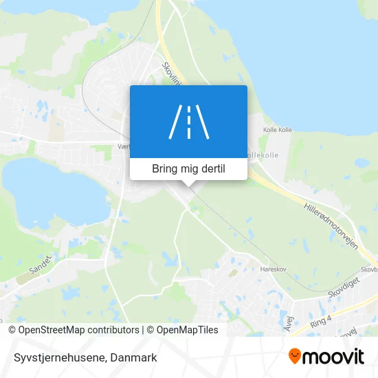 Syvstjernehusene kort