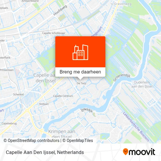 Capelle Aan Den Ijssel kaart