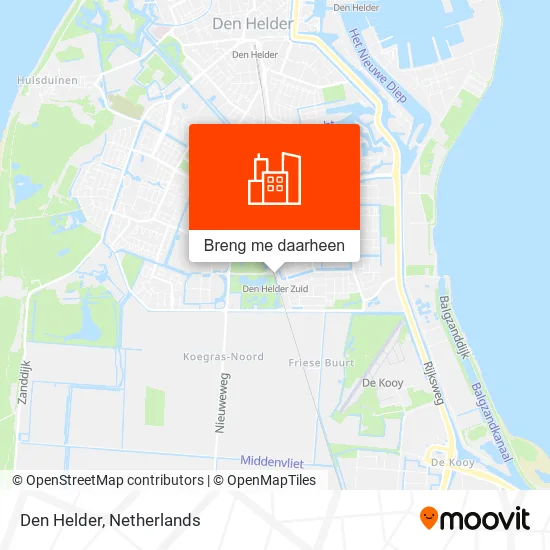 Den Helder kaart