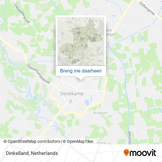 Dinkelland kaart