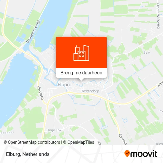 Elburg kaart