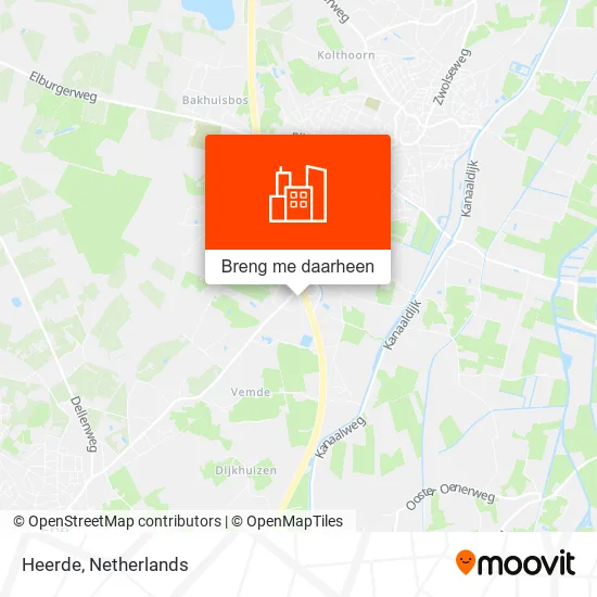 Heerde kaart