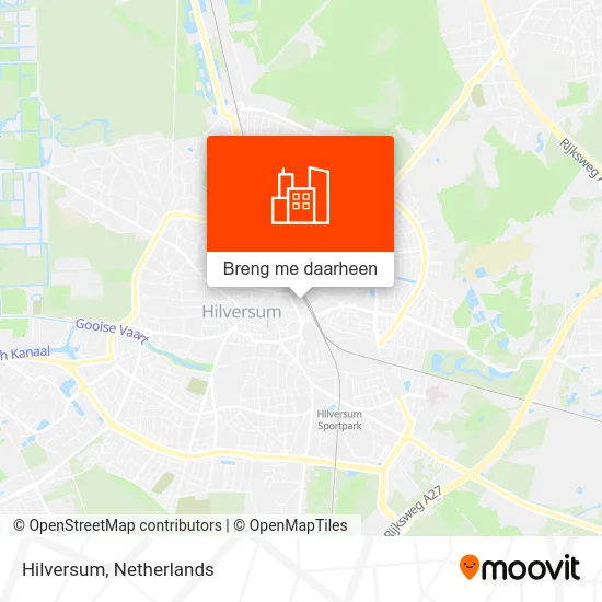 Hilversum kaart