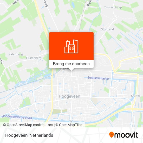 Hoogeveen kaart