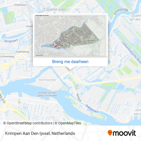 Krimpen Aan Den Ijssel kaart