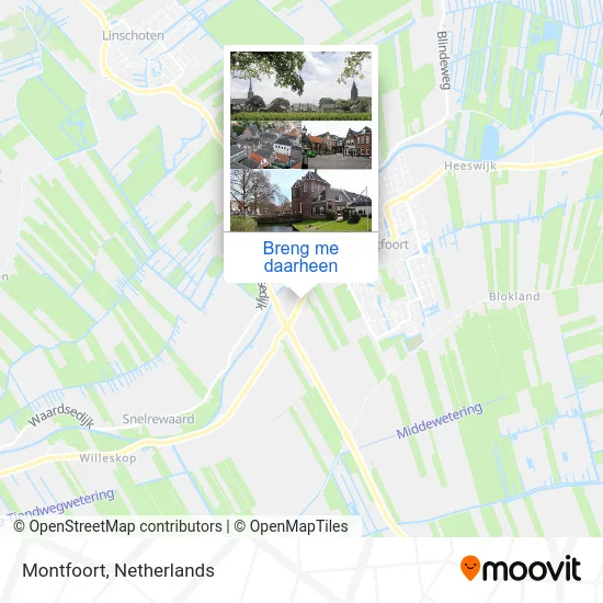 Montfoort kaart