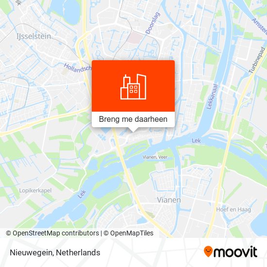 Nieuwegein kaart