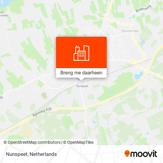 Nunspeet kaart