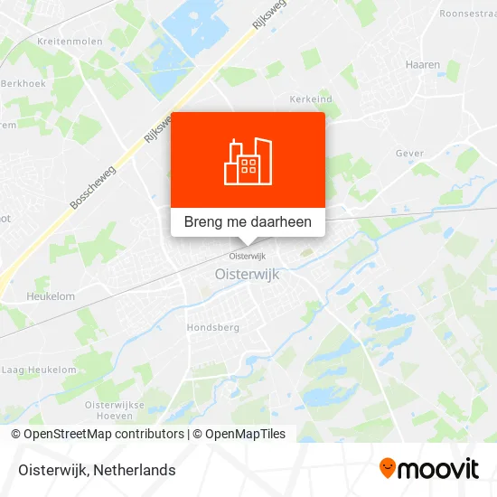 Oisterwijk kaart