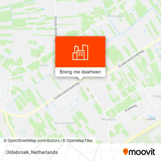 Oldebroek kaart