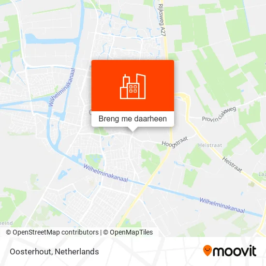 Oosterhout kaart