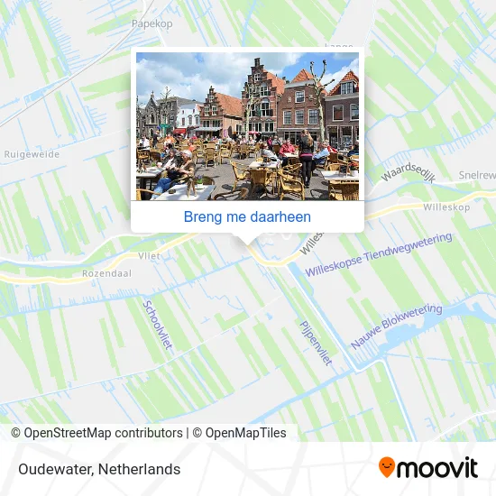 Oudewater kaart