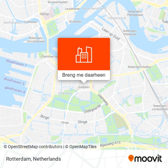 Rotterdam kaart