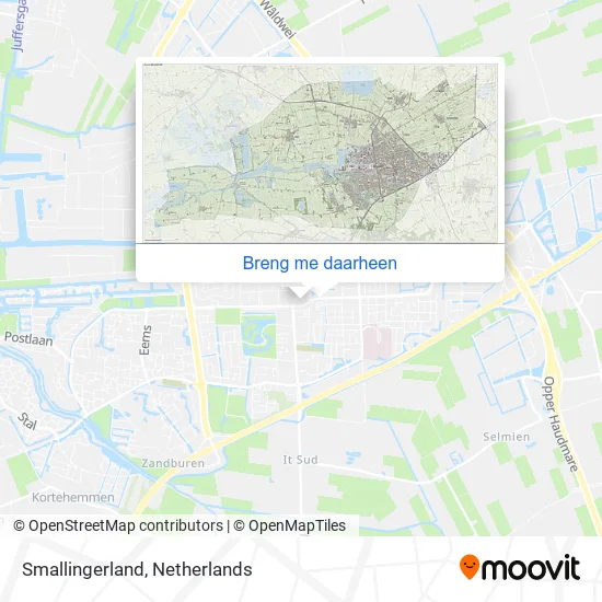 Smallingerland kaart