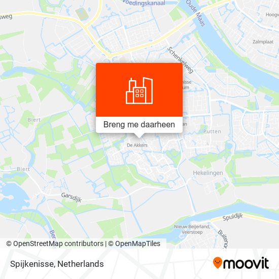 Spijkenisse kaart