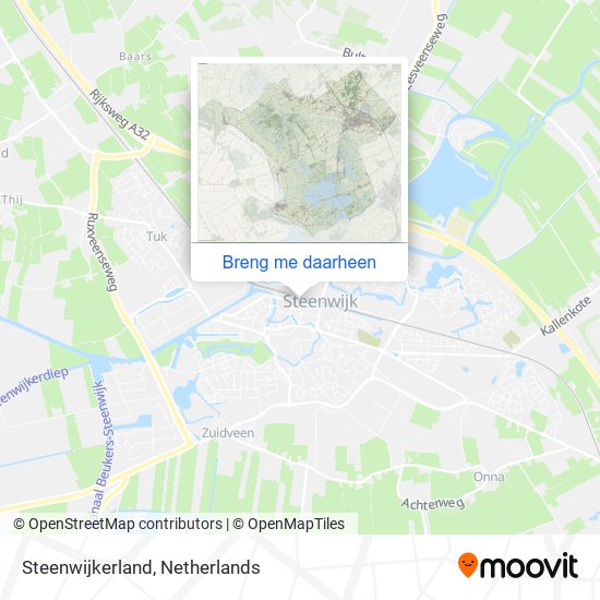 Steenwijkerland kaart