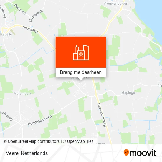 Veere kaart