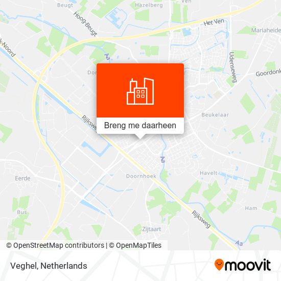 Veghel kaart