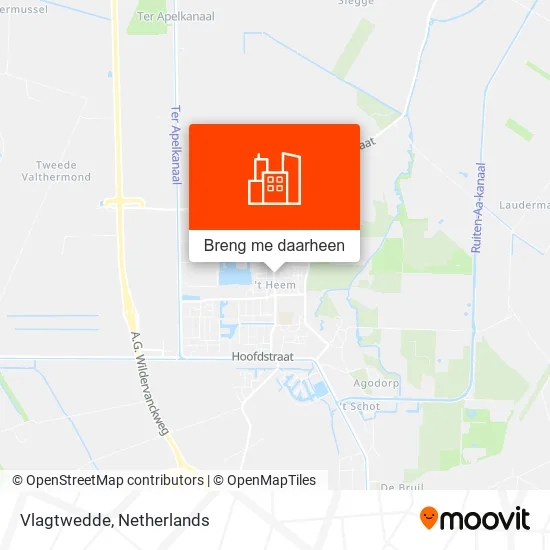 Vlagtwedde kaart