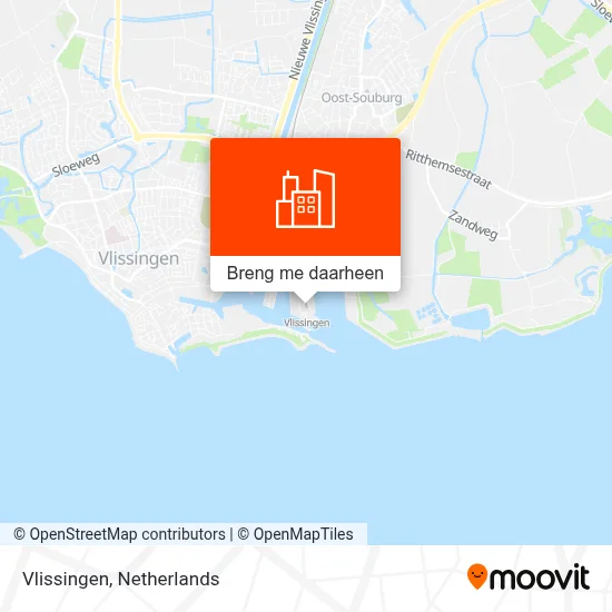 Vlissingen kaart