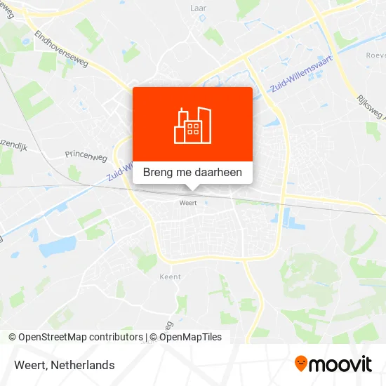 Weert kaart