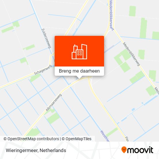 Wieringermeer kaart