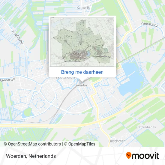 Woerden kaart