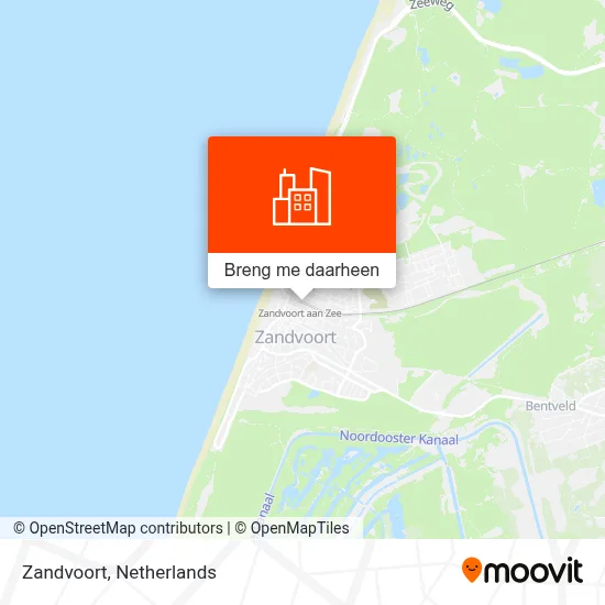 Zandvoort kaart