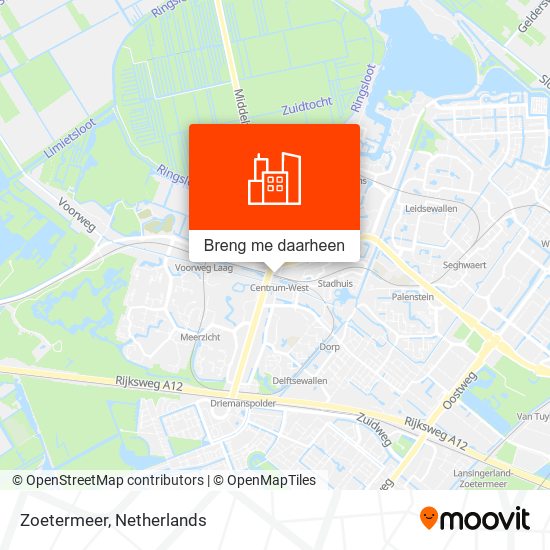Zoetermeer kaart