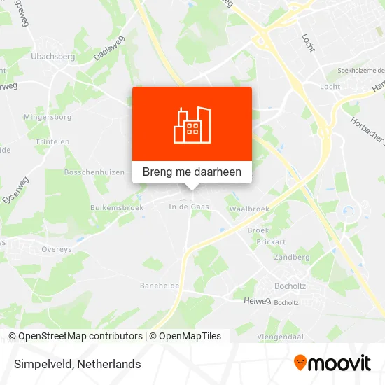 Simpelveld kaart